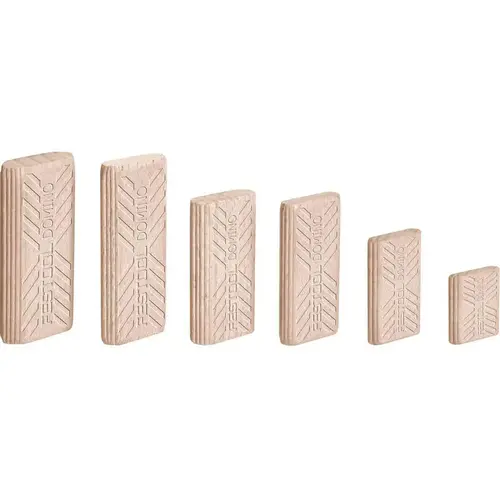Domino 40mm x 20mm x 6mm Beech Tenon for DF 500 Q, Pack of 1140 Domino 40mm x 20mm x 6mm Beech Tenon for DF 500 Q, Pack of 1140