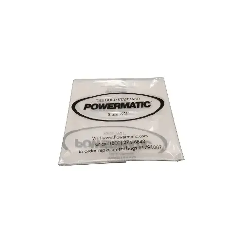 Powermatic PMCPB-20 20" Clear Dust Collertion Bag (PK/5) Powermatic PMCPB-20 20" Clear Dust Collertion Bag (PK/5)