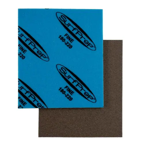 ProFoam Fine Grit 5-1/2" x 4-1/2" x 3/16" No Hole Sanding Pad (8 Pack) Blue ProFoam Fine Grit 5-1/2" x 4-1/2" x 3/16" No Hole Sanding Pad (8 Pack) Blue