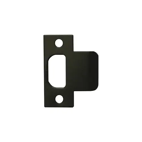 2-3/4" x 1-3/4" Extended Lip T Strike Black Finish - pack of 10 2-3/4" x 1-3/4" Extended Lip T Strike Black Finish - pack of 10