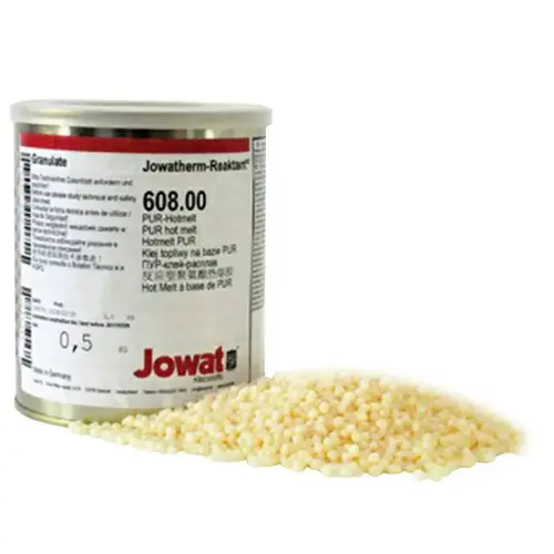 Jowat Pur Granular Hot Melt Pellet, Clear, 9 Can/Case Jowat Pur Granular Hot Melt Pellet, Clear, 9 Can/Case