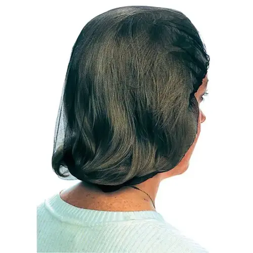 Brown Disposable Polyester Honeycomb Hairnet 18" Bag Of 100