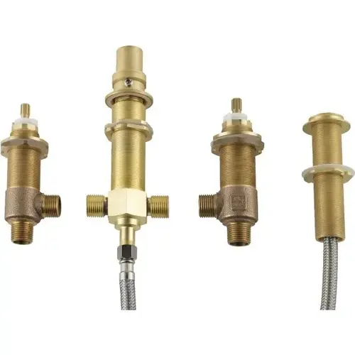 4-Hole Fixed Roman Tub Rough-In Valve 4-Hole Fixed Roman Tub Rough-In Valve