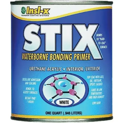 Sxa 110 Qt White Stix Waterborne Bonding Primer Sxa 110 Qt White Stix Waterborne Bonding Primer