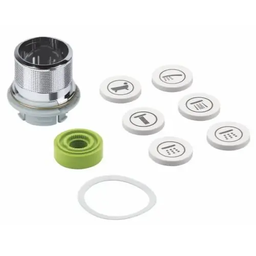 Chrome Push Button For Volume Control Trim Chrome Push Button For Volume Control Trim