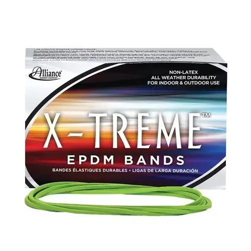 117b Rubber X-Treme Lime Green File Band 117b Rubber X-Treme Lime Green File Band