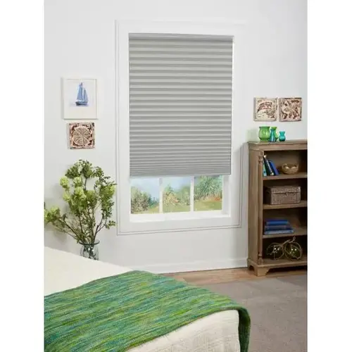 36 X 64 Silver Gray Light Filtering Pleated Shade 36 X 64 Silver Gray Light Filtering Pleated Shade