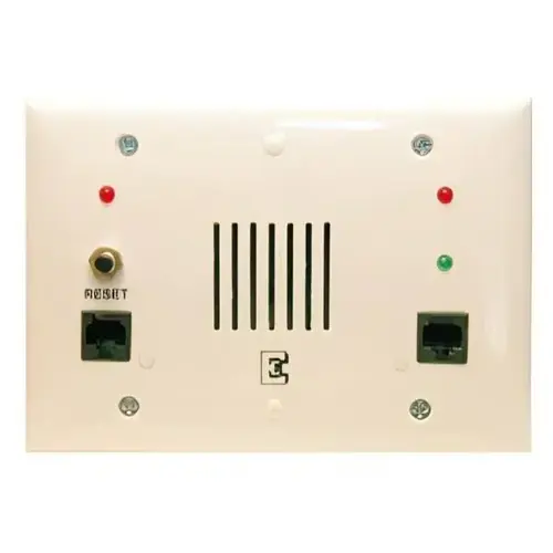 Dual Audio/visual Patient Station With Pillow Speaker Jacks