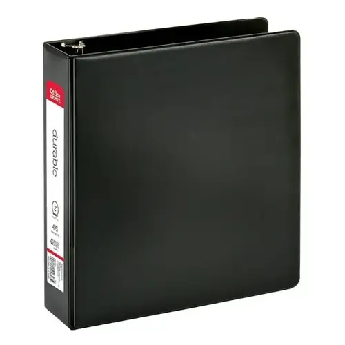 Black 2" Round Ring Non-Stick Binder Black 2" Round Ring Non-Stick Binder