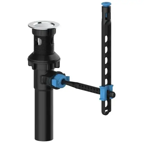 Pop-Up Assembly Quick Installation Plastic, Chrome Finish Pop-Up Assembly Quick Installation Plastic, Chrome Finish
