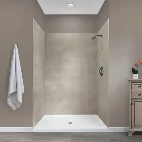 Jetcoat Core 48 34 78-Inch Shower Wall System Jetcoat Core 48 34 78-Inch Shower Wall System