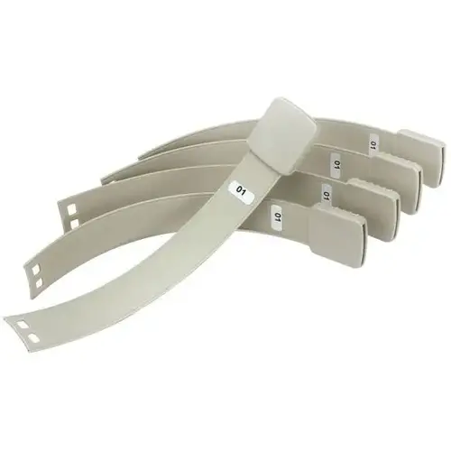 Wanderguard Series 8 In. Wrist Band, Gray Finish