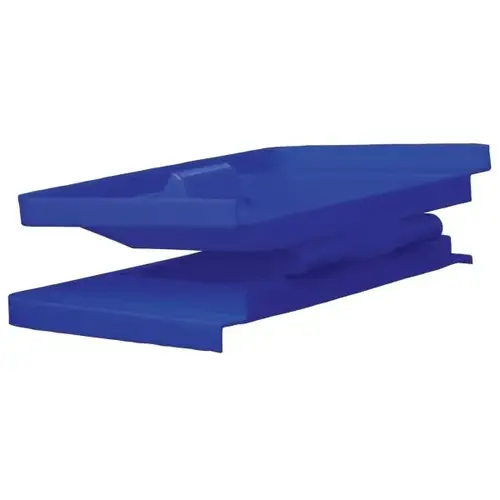 20 Bushel Polyethylene Hinged Lid, Blue 20 Bushel Polyethylene Hinged Lid, Blue
