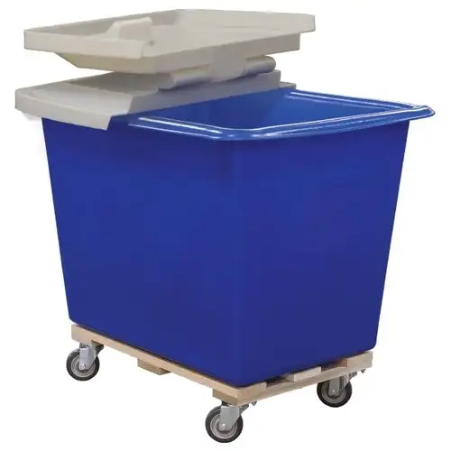 18 Bushel Polyethylene Hinged Lid, Gray 18 Bushel Polyethylene Hinged Lid, Gray