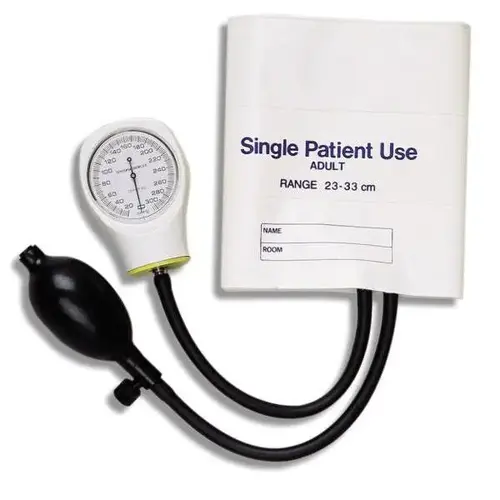 Mabis Single Use Sphygmomanometer Arm Blood Pressure Cuff Case Of 5