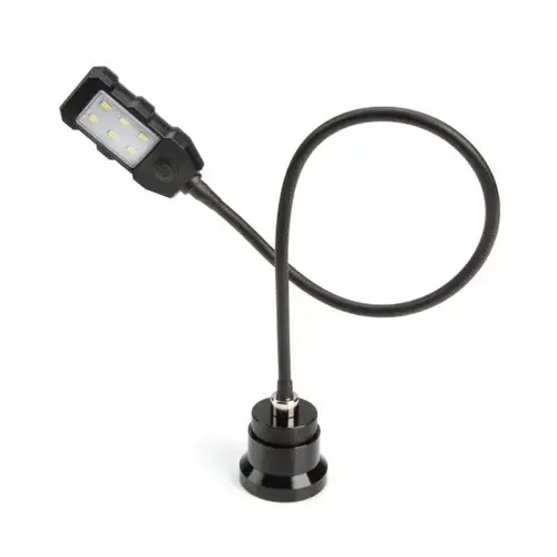150-Lumen Rechargeable 3-In-One Magnetic Flex-Shaft Led Lamp Black 150-Lumen Rechargeable 3-In-One Magnetic Flex-Shaft Led Lamp Black
