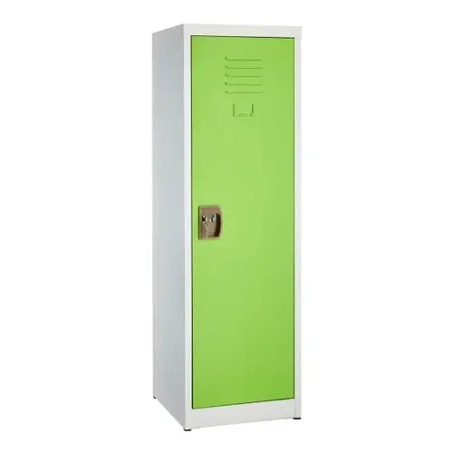 48 In. X 15 In. Steel Single Tier Key Lock Locker Green 48 In. X 15 In. Steel Single Tier Key Lock Locker Green