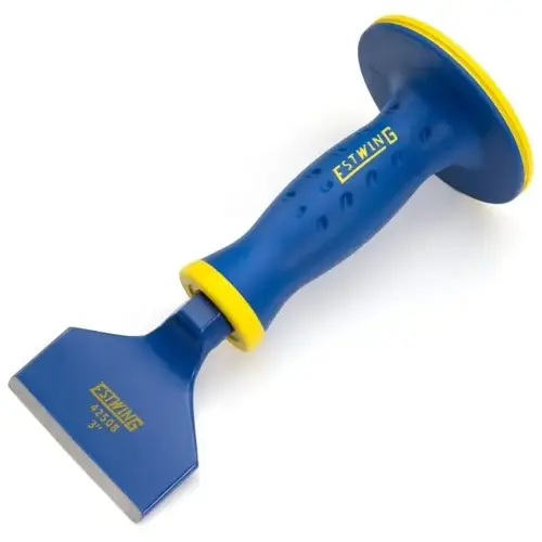 Estwing 42508 3-Inch Wide Hex Shaft Masonry Chisel Blu Buy Now