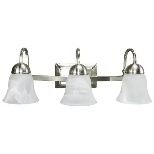 LED 3-Light Vanity, 24 Watt, 120 Volt, Brushed Nickel