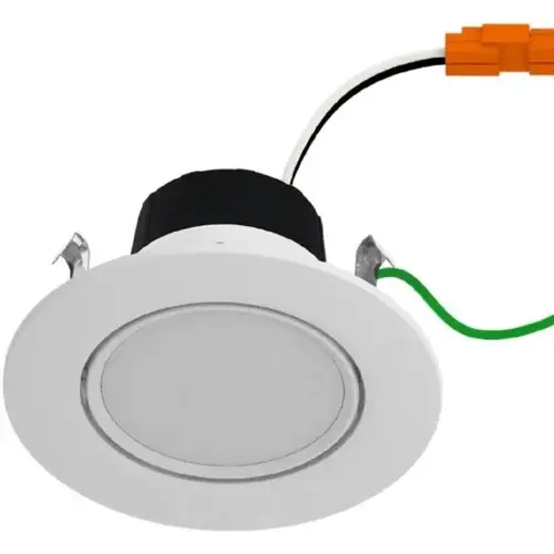 4" 8-Watt Selectable 5 Cct Led Gimbal Recessed Downlight Wet Location Cec 4" 8-Watt Selectable 5 Cct Led Gimbal Recessed Downlight Wet Location Cec