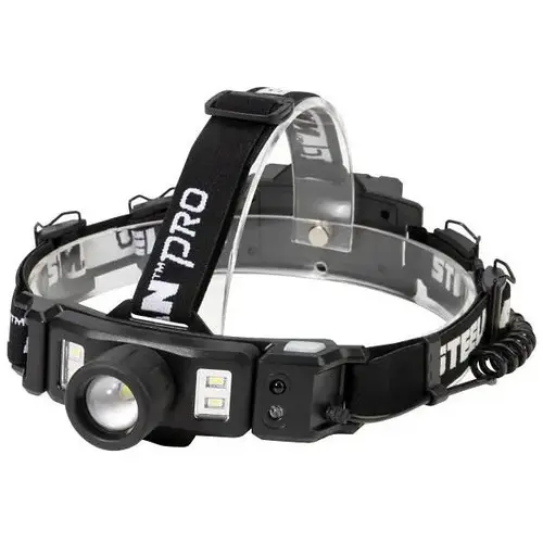 Multi-Mode Focusing Rechargeable Headlamp Rear Safety Light Black Multi-Mode Focusing Rechargeable Headlamp Rear Safety Light Black