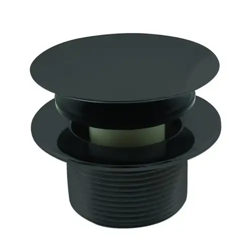 1-1/2 " Npsm Coarse Thread Tip-Toe Bathtub Drain Plug In Matte Black 1-1/2 " Npsm Coarse Thread Tip-Toe Bathtub Drain Plug In Matte Black