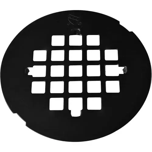 2 " Sch 40 Shower Drain Assembly And Grid In Matte Black 2 " Sch 40 Shower Drain Assembly And Grid In Matte Black