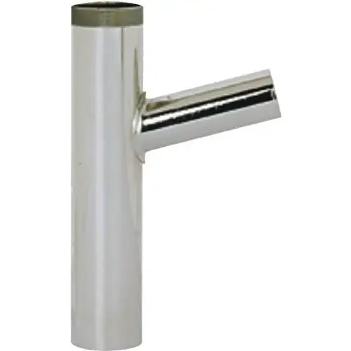 1-1/4 X 6 In Branch Tailpiece, Chrome