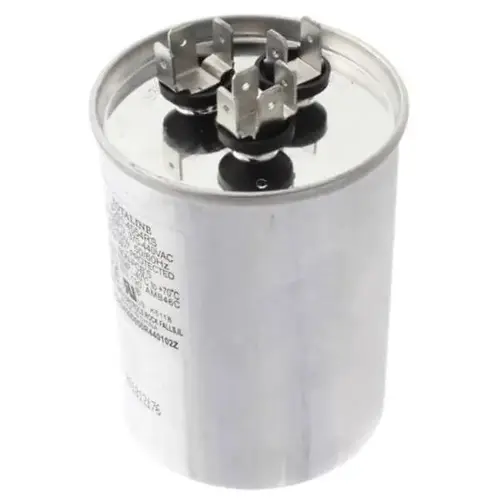 370 Volt 45/5 Mfd Round Oem 2.5 Ton Run Capacitor