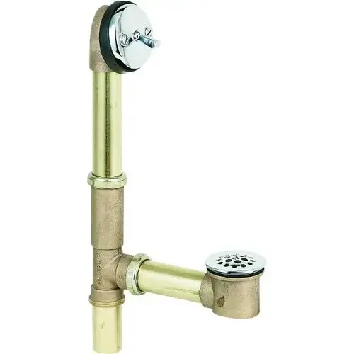 20 Gauge Trip-Lever Bath Waste Drain (Brass)