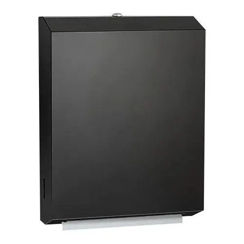 Asi American Specialties Inc. Paper Towel Dispenser Multi Cfold Matte Black Asi American Specialties Inc. Paper Towel Dispenser Multi Cfold Matte Black