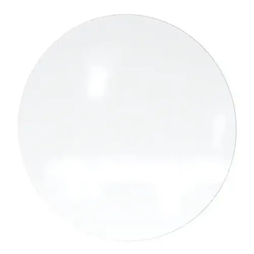 Coda Low Profile Circular Glassboard Magnetic 24" White Coda Low Profile Circular Glassboard Magnetic 24" White
