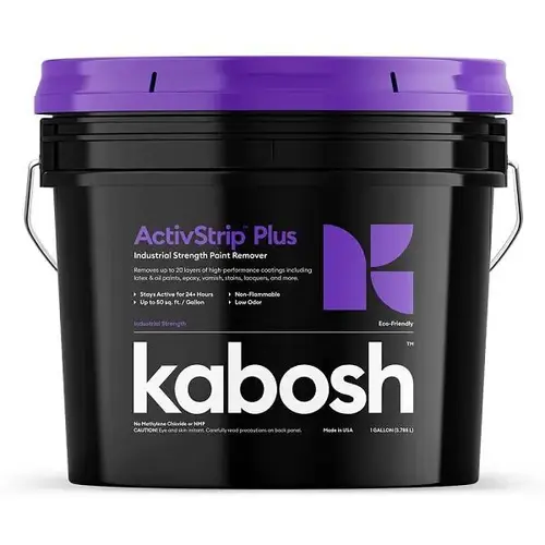 Kabosh Activstrip Plus Paint Stripper, 1 Gallon Kabosh Activstrip Plus Paint Stripper, 1 Gallon