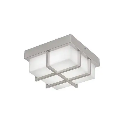 August 8 In. LED Outdoor Flush Mount Black, 30/35/40k August 8 In. LED Outdoor Flush Mount Black, 30/35/40k