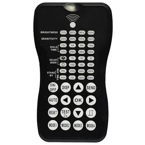 Remote Control For Internal/External Occupancy Sensor
