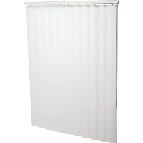 3.5 In. X 102 In. X 60 In. Deluxe Vertical Blind, White 3.5 In. X 102 In. X 60 In. Deluxe Vertical Blind, White