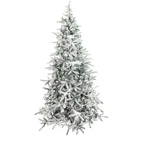 6.5 ft Flocked Mountain Pine Christmas Tree 6.5 ft Flocked Mountain Pine Christmas Tree