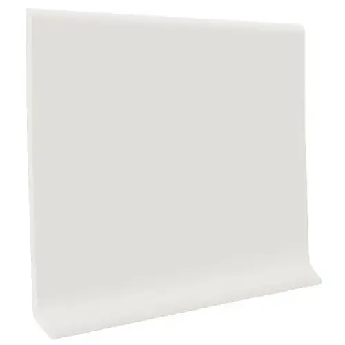 Pinnacle Rubber 1/8" Cove Base 4"X4 ft White - pack of 30
