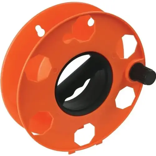 Portable 100 Ft Cord Storage Wheel (Orange) Portable 100 Ft Cord Storage Wheel (Orange)