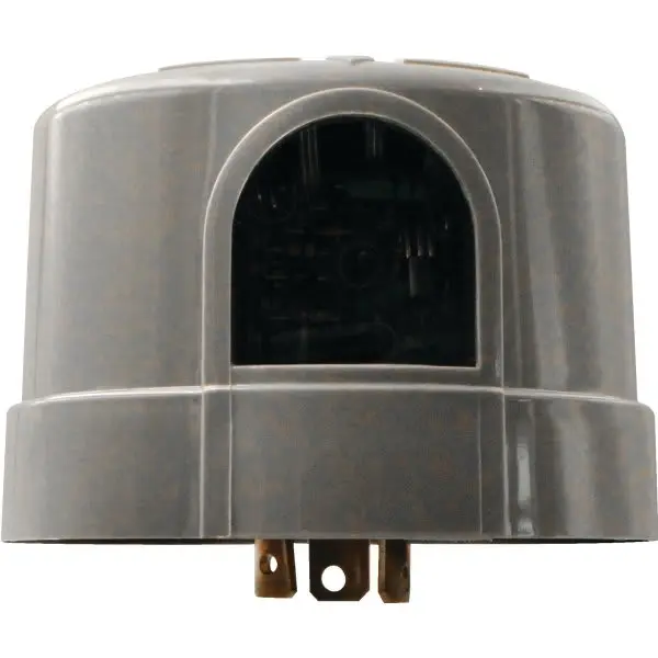GENERIC PRIVATE BRAND 1800 Watt Twist-Lock Plug Connection Dusk To Dawn Outdoor Photo Control Gray 614339