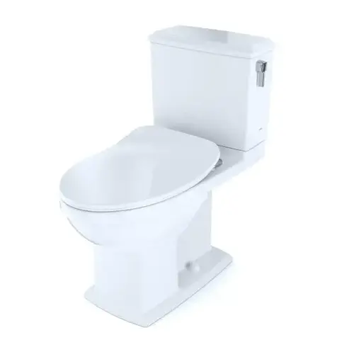 Connelly Two-Piece 1.28 & 0.9 Gpf Toilet Right Lever Washlet+ready Cottn Connelly Two-Piece 1.28 & 0.9 Gpf Toilet Right Lever Washlet+ready Cottn