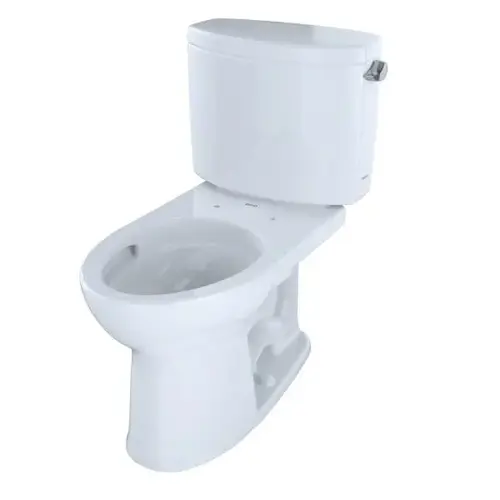Drake II Two-Piece Elongated 1.28 GPF Toilet With Cefiontect, Right-Hand Drake II Two-Piece Elongated 1.28 GPF Toilet With Cefiontect, Right-Hand