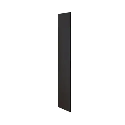 Side Panel For Locker, Black Wood