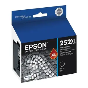 EPSON AMERICA, INC. T252XL120-S Durabrite Ultra Black High-Yield Ink Cartridge