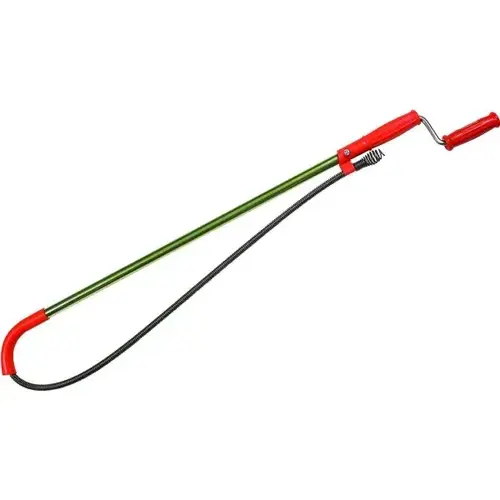 Toilet Auger With Flexicore Cable, 3 ft, Non-Telescoping Toilet Auger With Flexicore Cable, 3 ft, Non-Telescoping