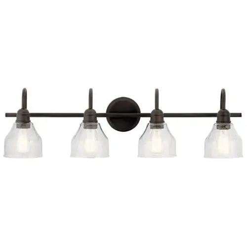 Avery 33.25 In. 4-Light Led Bath Vanity Fixture (Bronze)
