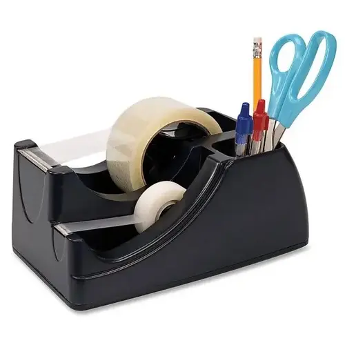 Officemate Recycled 2-In-1 Heavy-Duty Tape Dispenser Officemate Recycled 2-In-1 Heavy-Duty Tape Dispenser
