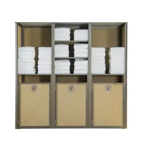 Sunset Towel Valet Triple In Cognac / Fusion Bronze Sunset Towel Valet Triple In Cognac / Fusion Bronze