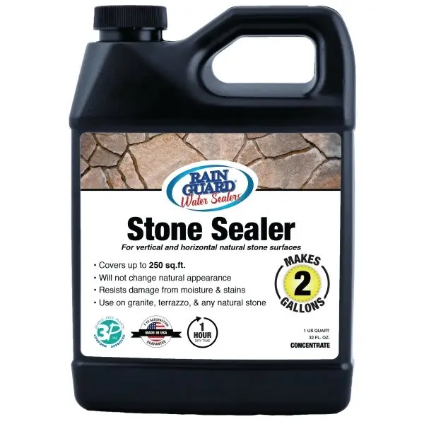 RAINGUARD BRANDS LLC 32 Oz Premium Stone Sealer Water Repellant SP-6002 RAINGUARD BRANDS LLC 32 Oz Premium Stone Sealer Water Repellant SP-6002