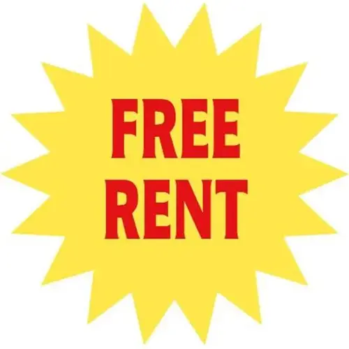 Stock Free Rent Promotional Burst, 32 X 32 Stock Free Rent Promotional Burst, 32 X 32